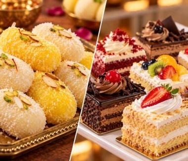 chamcham and pastries